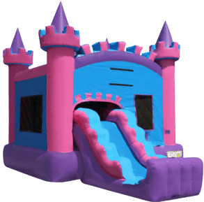 Mini Pink Slide Bounce House Rentals
