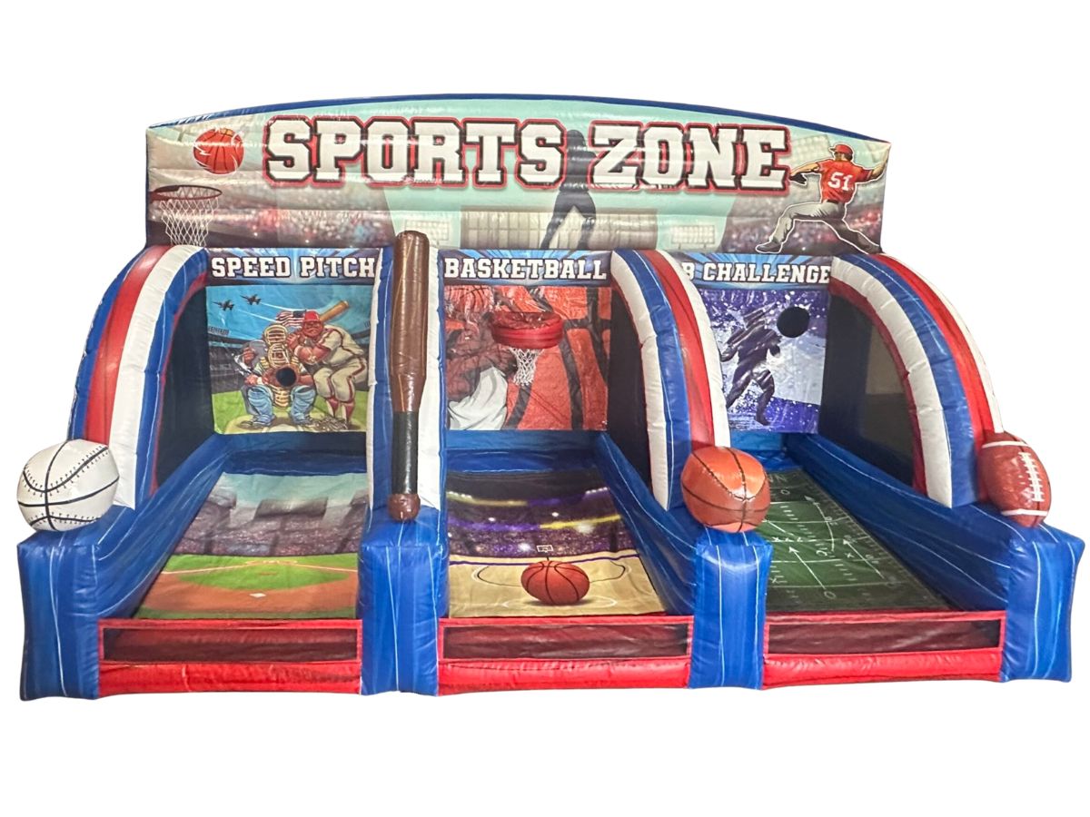 Inflatable 3-in-1 Sports Game Rentals